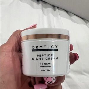 DRMTLGY Peptide Night Cream Renew — White